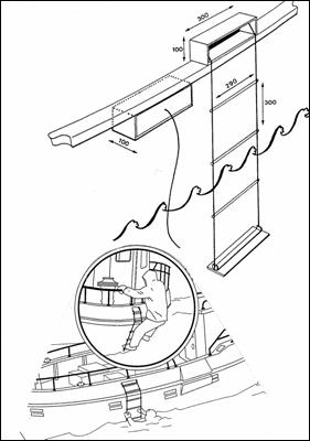 immagine - scaletta fuoribordo